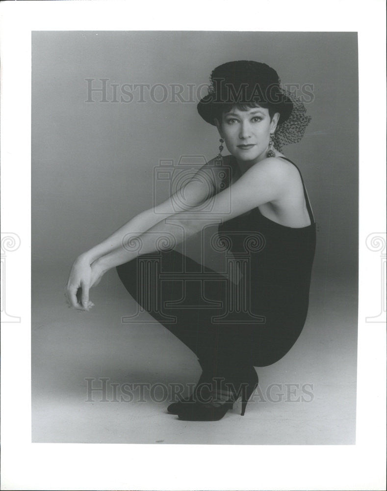 Press Photo Ann Magnoson Actress Performance Artist. - Historic Images