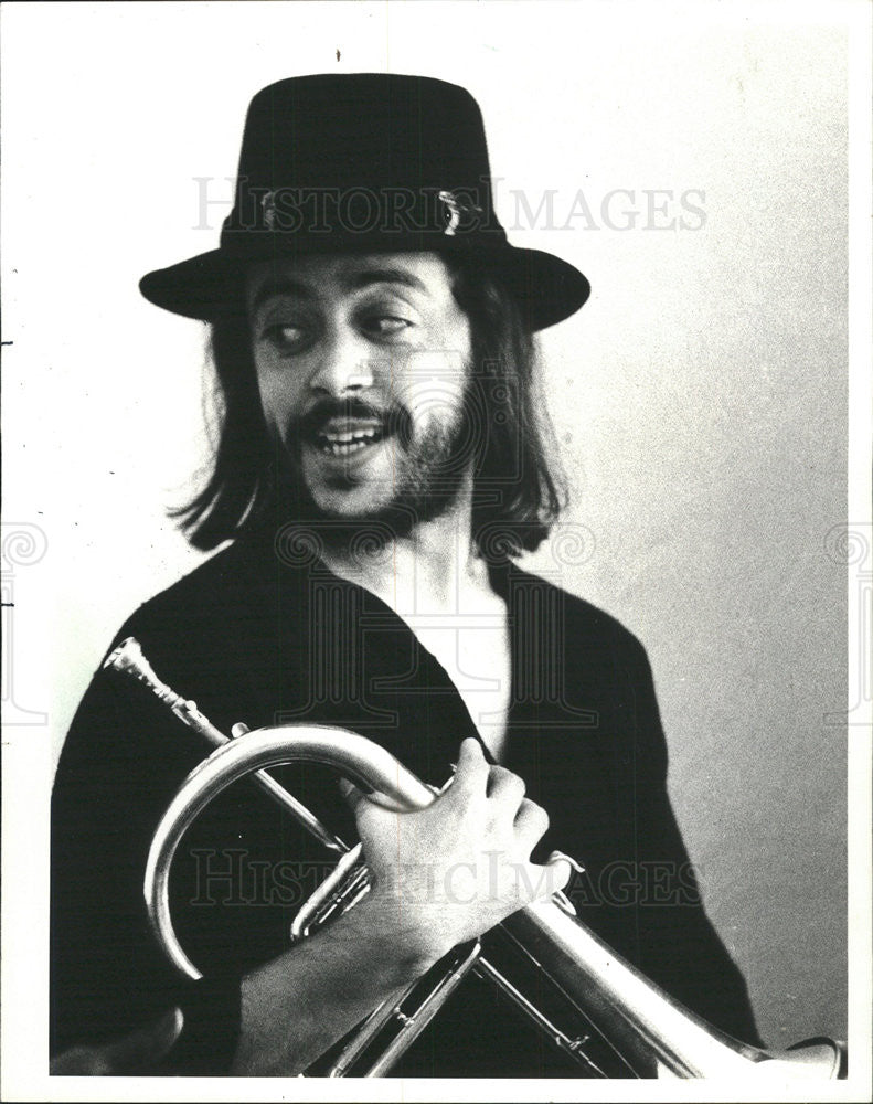 1978 Press Photo Chuck Magione American flugelhorn player composer Song Titles - Historic Images