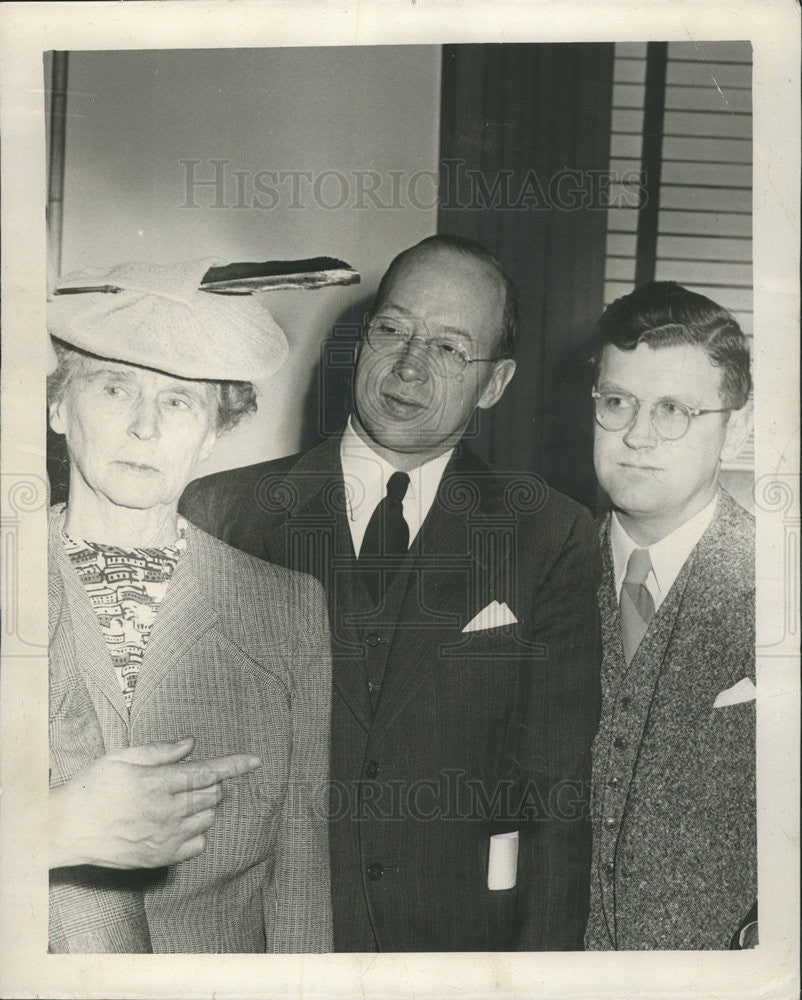 1950 Press Photo Reverend Virgil E. Lowder Chicago Church Executive - Historic Images