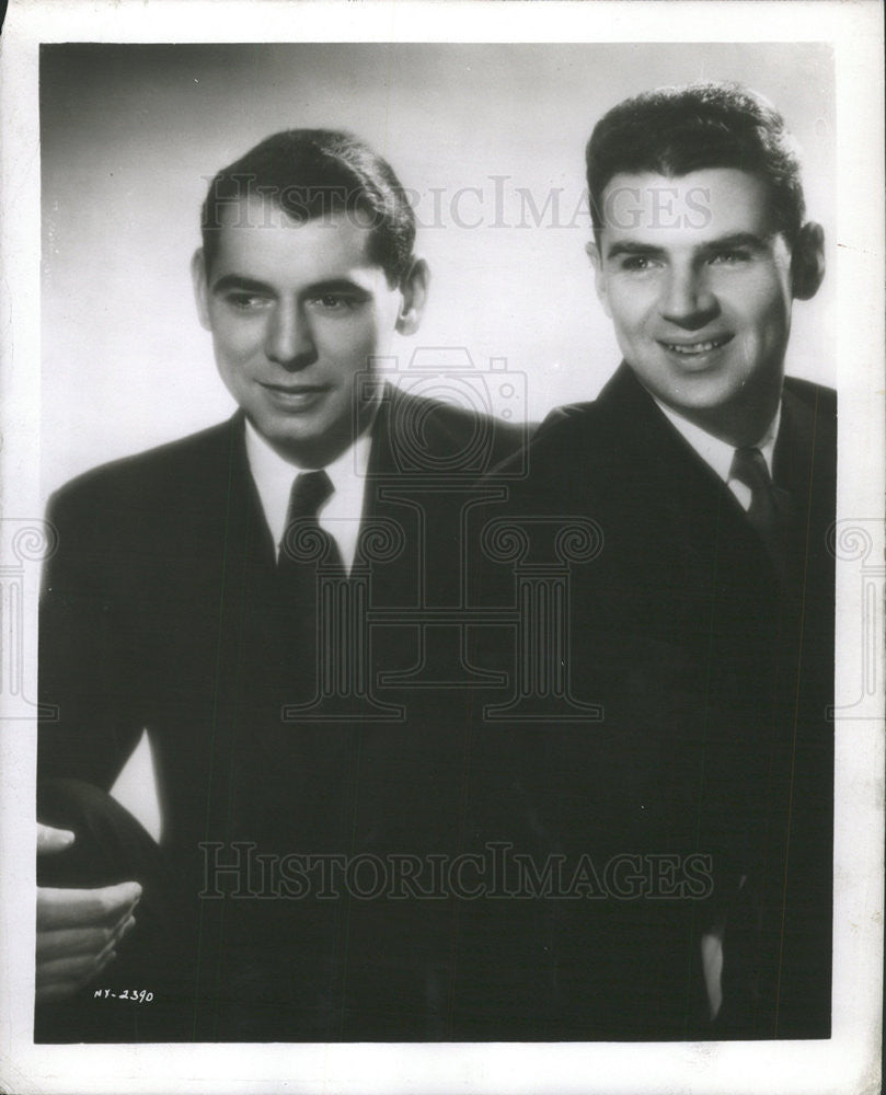 1947 Press Photo Whittemore &amp; Jack Guest Artist Chicago Symphony Orchestra WCFL - Historic Images