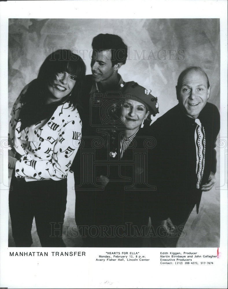 1994 Press Photo The Manhattan Transfer American Jazz Pop Music Band - Historic Images