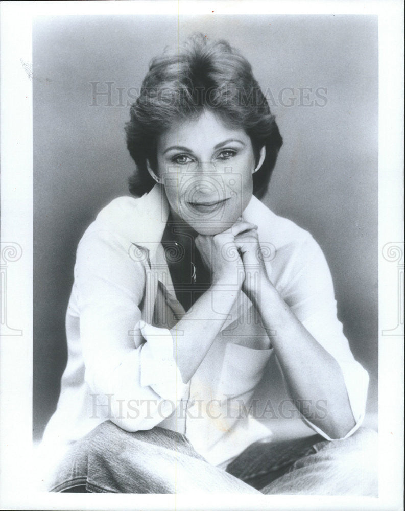 1984 Press Photo Amanda McBroom American Singer Songwriter Actress - Historic Images