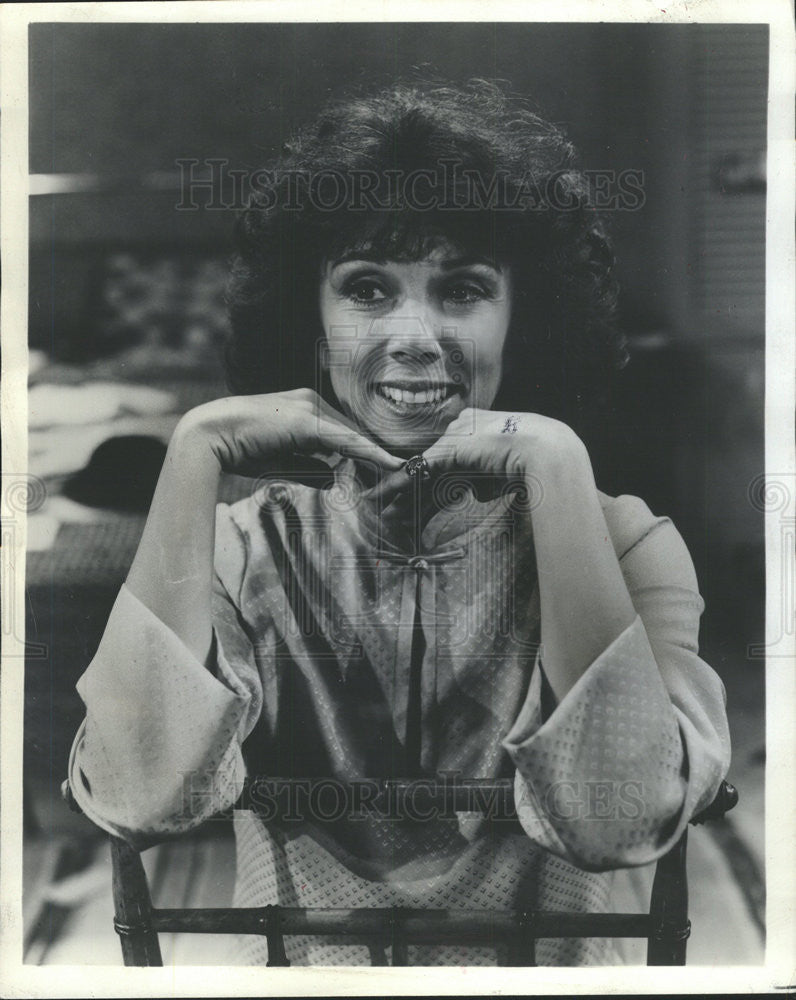 1980 Press Photo Phyllis Newman American Film Television Stage Actress Singer - Historic Images