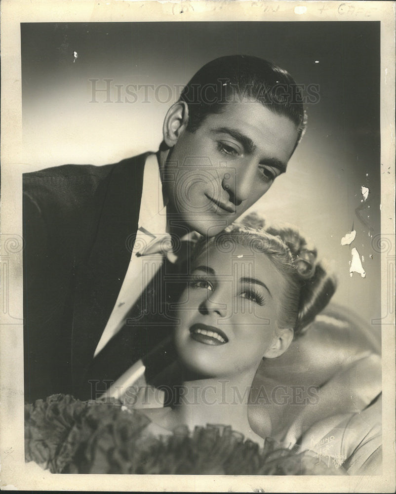 1946 Press Photo Manor and Mignor Dance Team - Historic Images