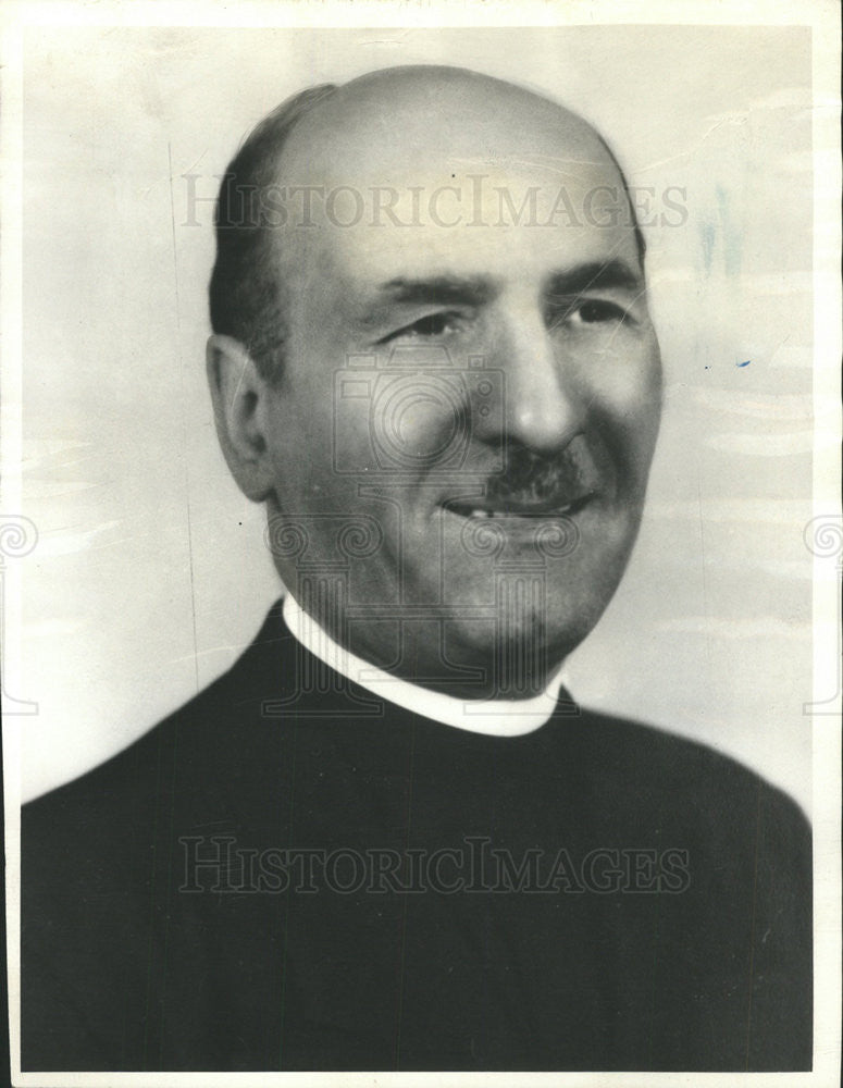 1965 Press Photo REV.BASIL PANTOS GREEK ORTHODOX PRIEST - Historic Images