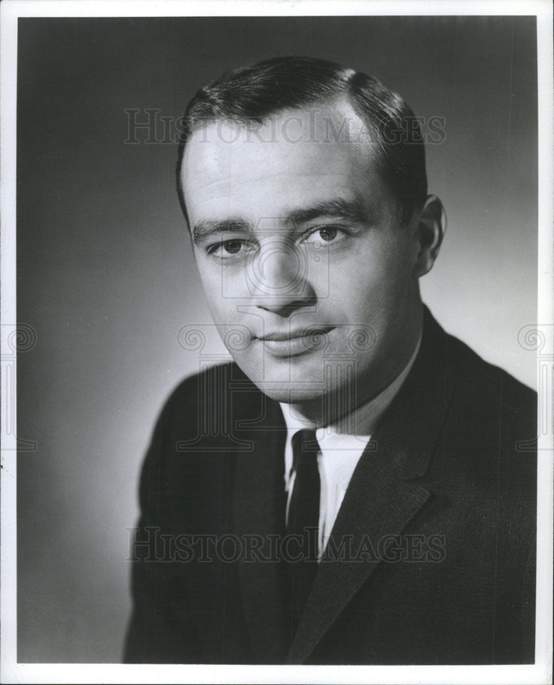 1967 Press Photo DARY PARK WGN NEWSMAN - Historic Images