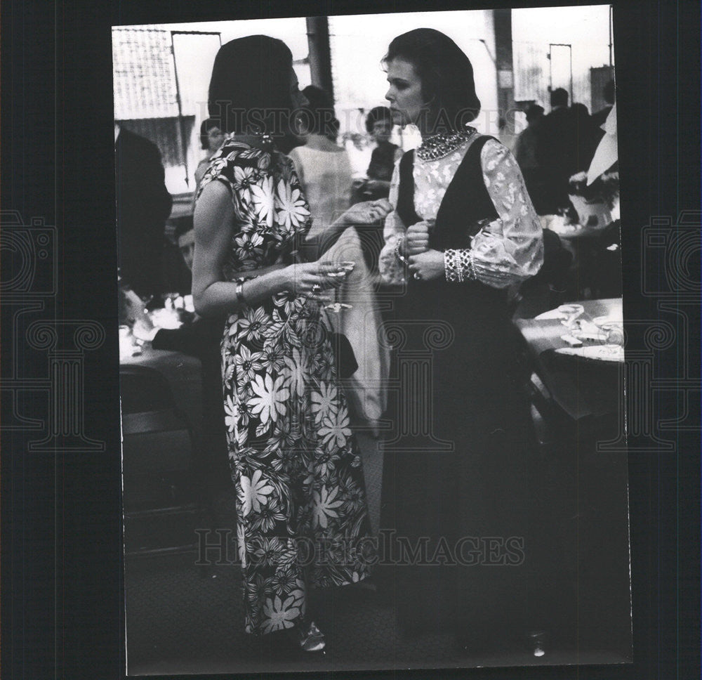 1969 Press Photo MRS. JEROME DAVID PARKE MRS. ROBERT WOOD TULLIS - Historic Images