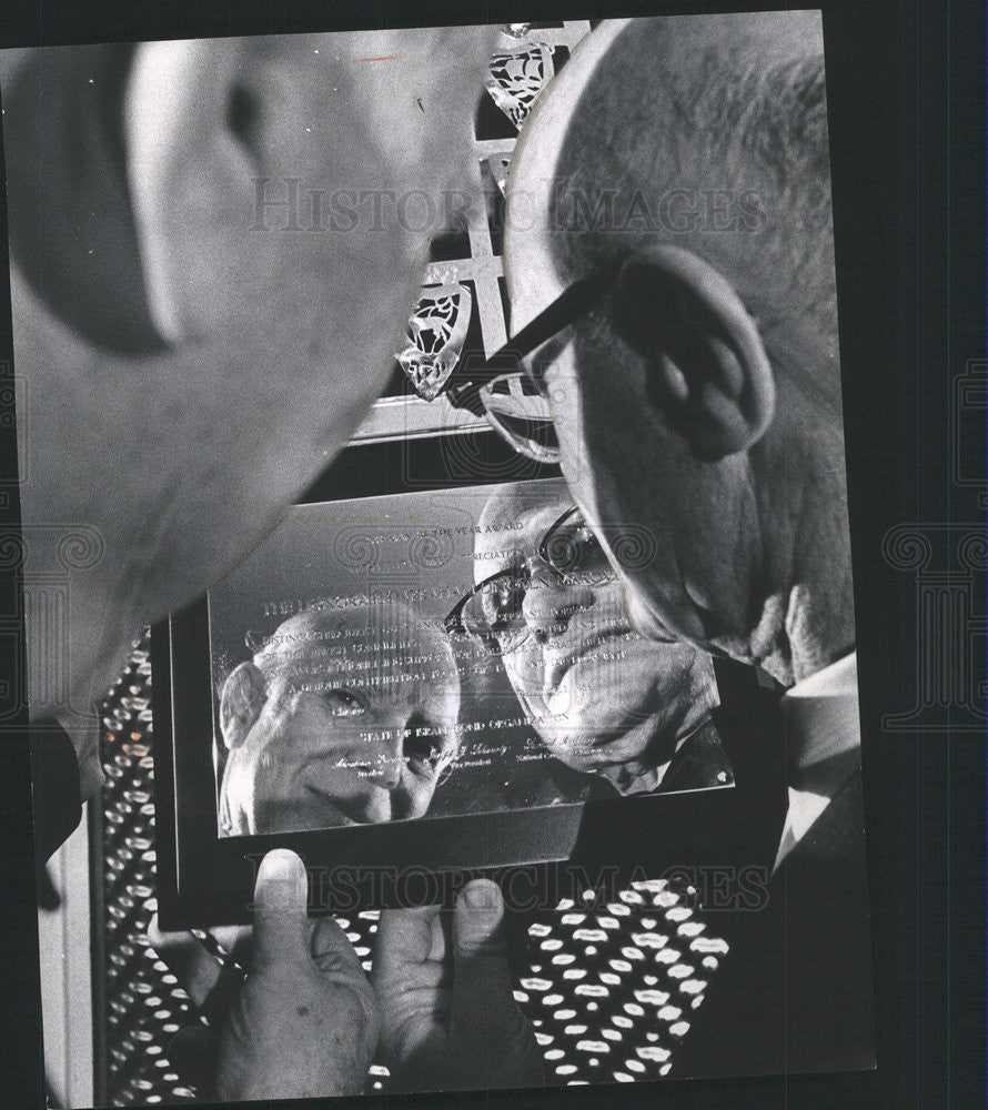 1968 Press Photo ABRAHAM LINCOLN MAROVITZ FEDERAL JUDGE UNITED STATES - Historic Images