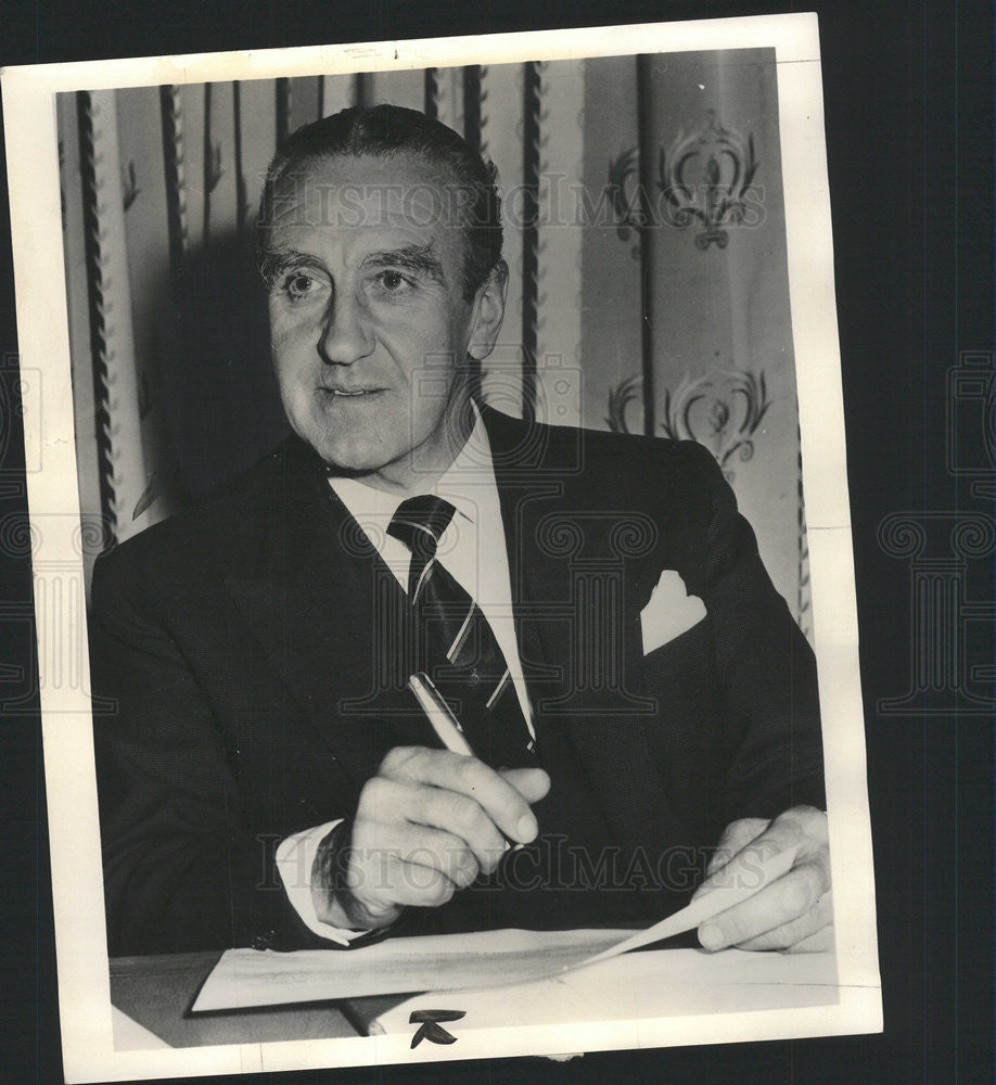 1960 Press Photo Ernest Marples Britain&#39;s Transport Minister - Historic Images
