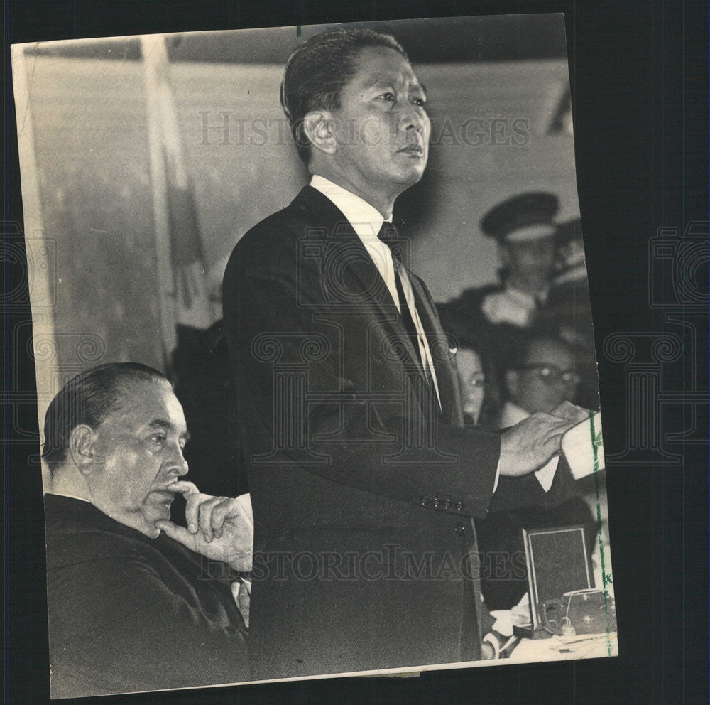 1966 Press Photo Ferdinand Marcos of the Philippines - Historic Images