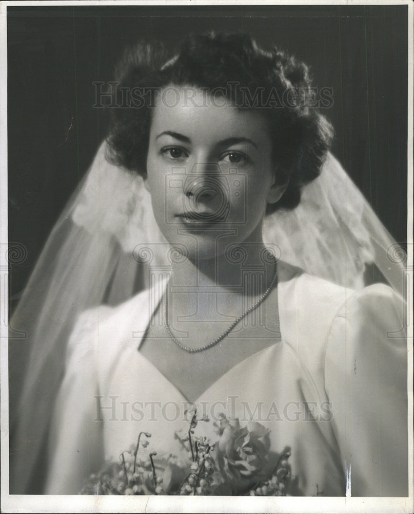 1942 Press Photo Mrs Mumford Is Former Greene Daughter Of Mr And Mrs Greene - Historic Images