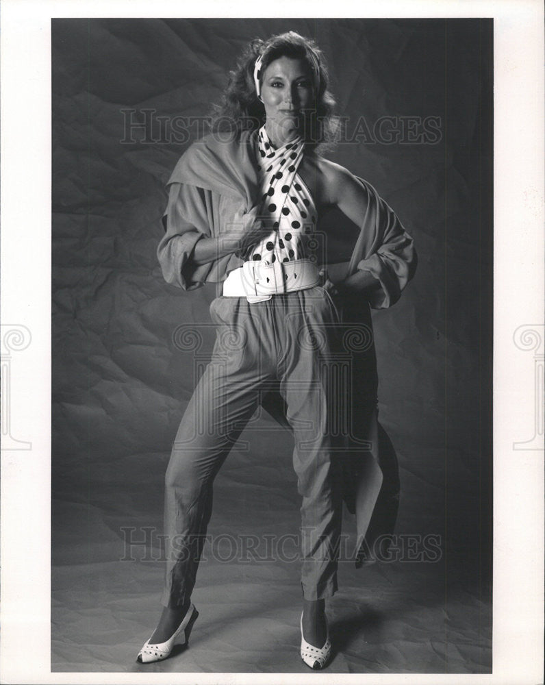 1988 Press Photo Shelley MacArthur,model - Historic Images