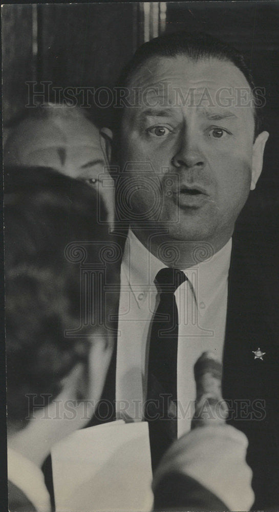 1966 Press Photo Chief Deputy Bailiff Alexander MacArthur - Historic Images