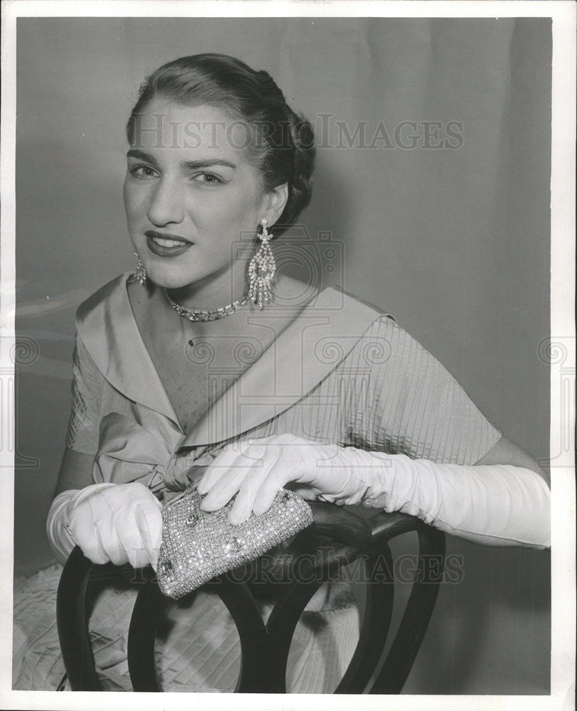 1955 Press Photo Ann MacArthur - Historic Images