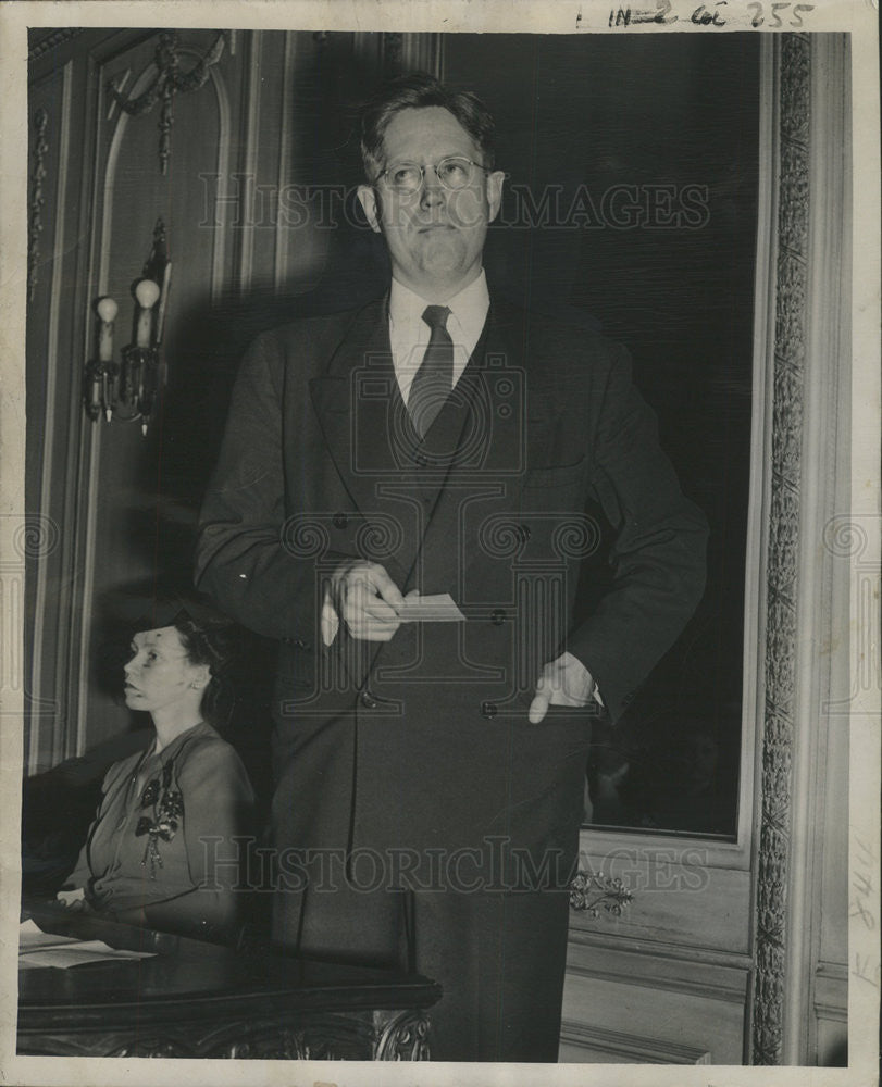 1944 Press Photo curtis A. macdougall congress candidate - Historic Images