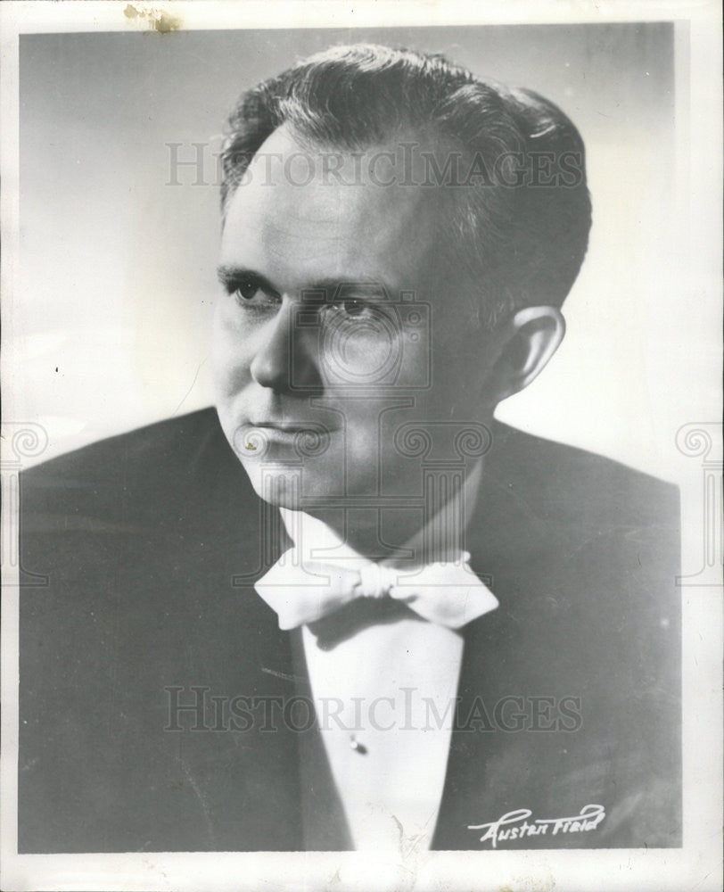 1953 Press Photo John MacDonald Soloist in the &quot;Messiah&quot; - Historic Images