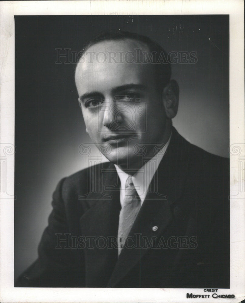 1956 Press Photo Richard l. Samuels Republican State Representative - Historic Images