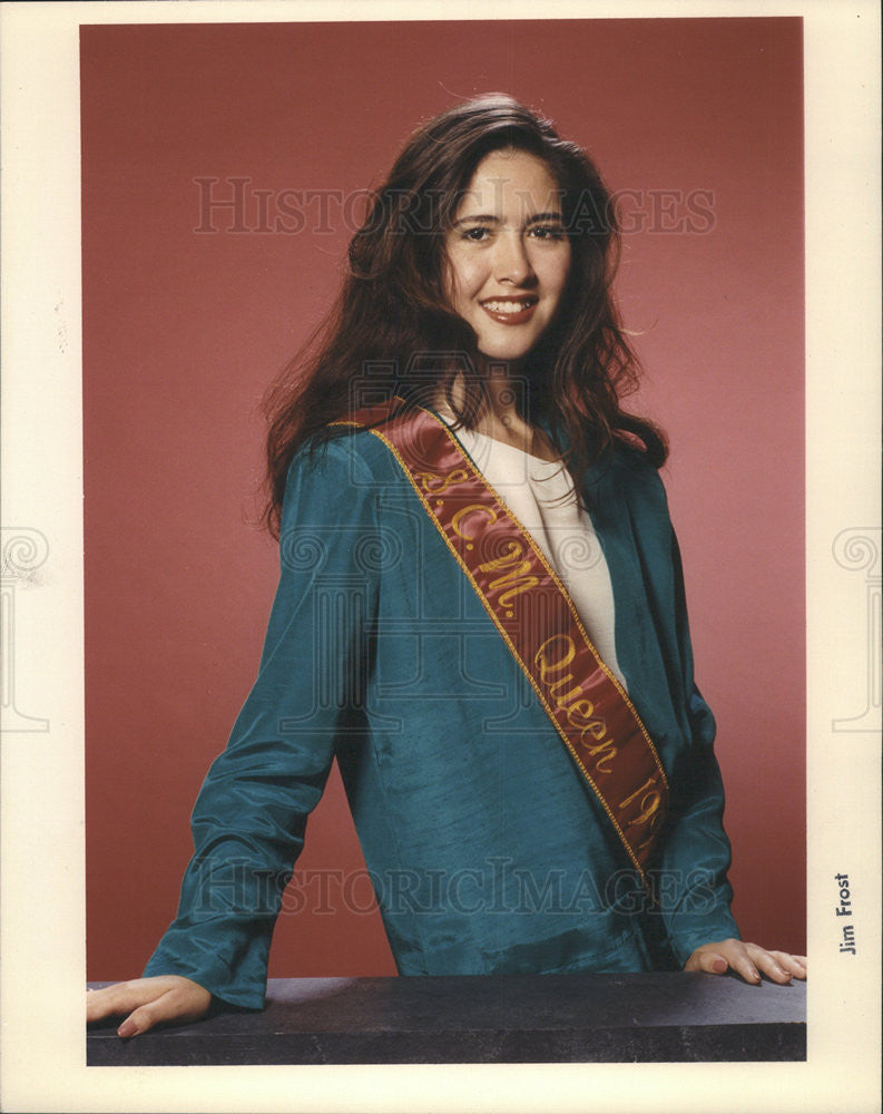 1990 Press Photo Maria de los angeles sanchez - Historic Images