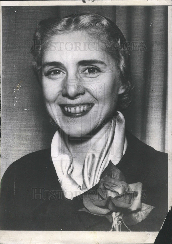 1953 Press Photo Ambassador Italy Claire Booth Luce - Historic Images