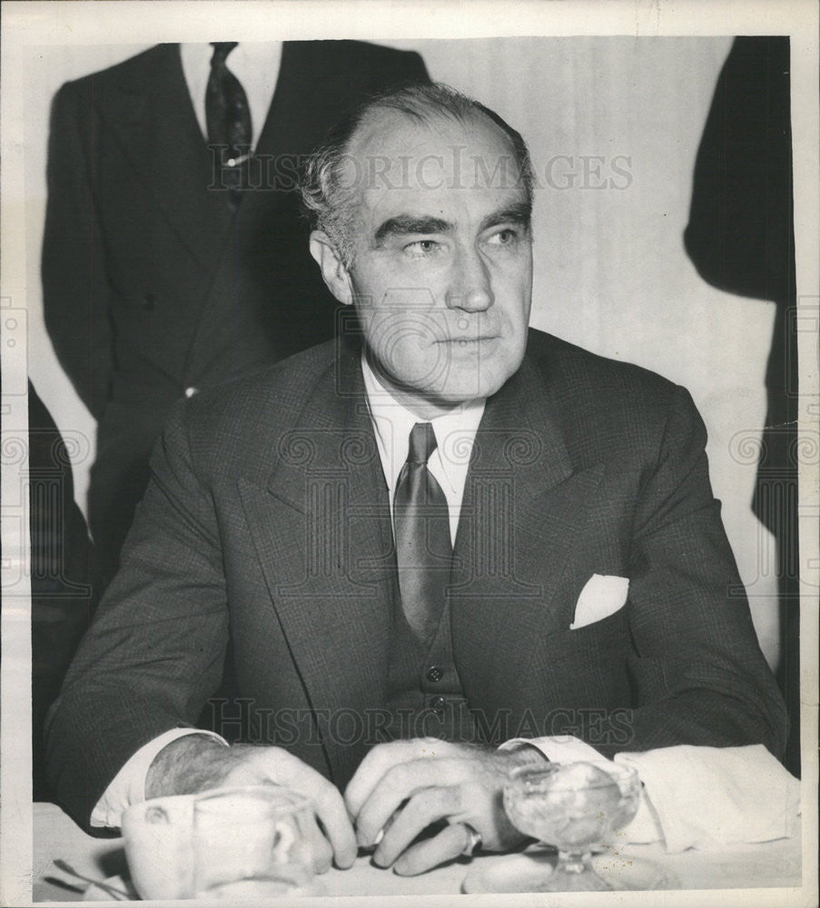 1947 Press Photo Henry R. Luce luncheon - Historic Images