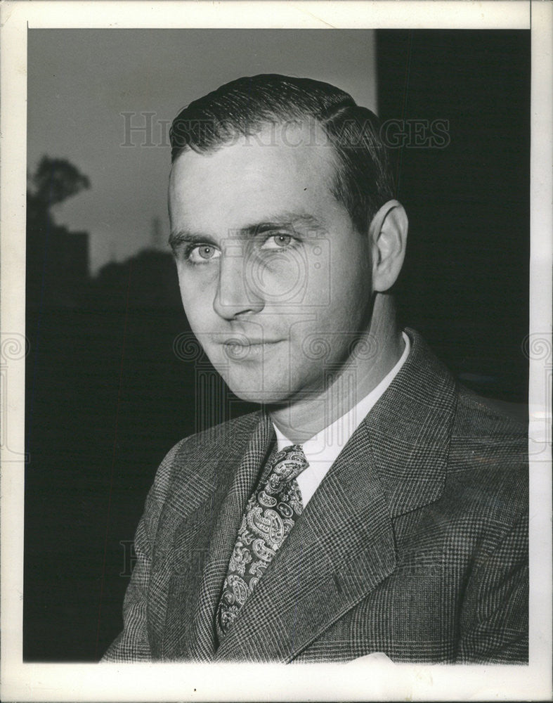 1944 Press Photo Thomas Sancton, Novelist &amp; Editor Of The New Republic &amp; Nation - Historic Images