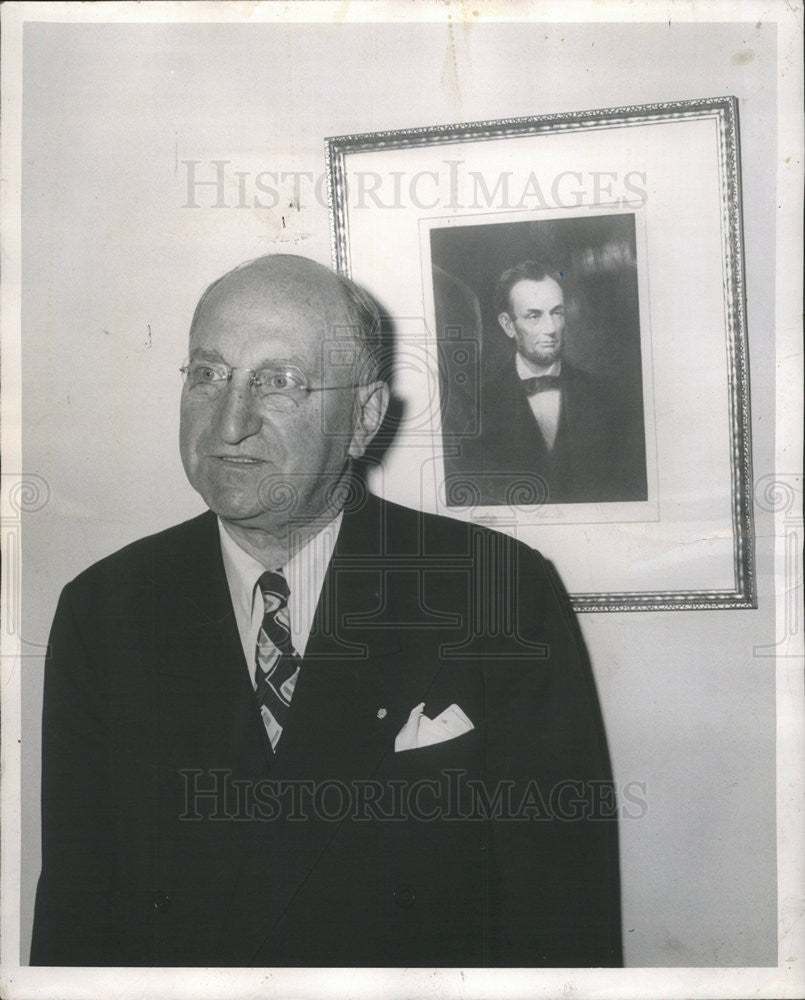 1950 Press Photo Ben samuels Yellow cab - Historic Images