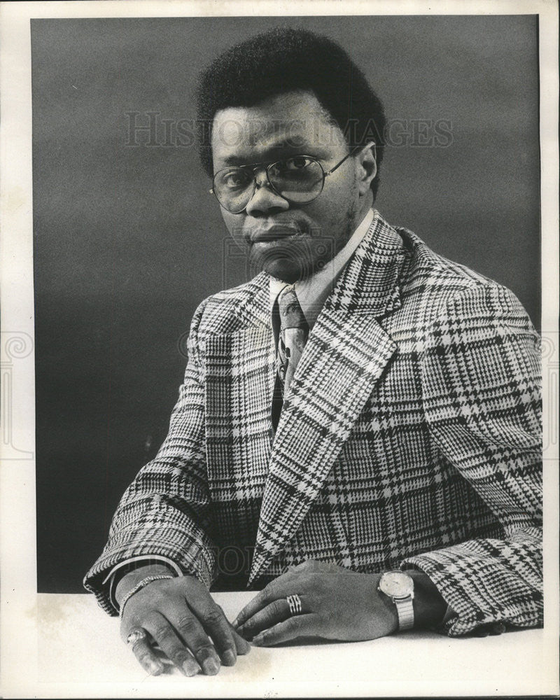 1974 Press Photo Rev, Richard Albert Sampson - Historic Images