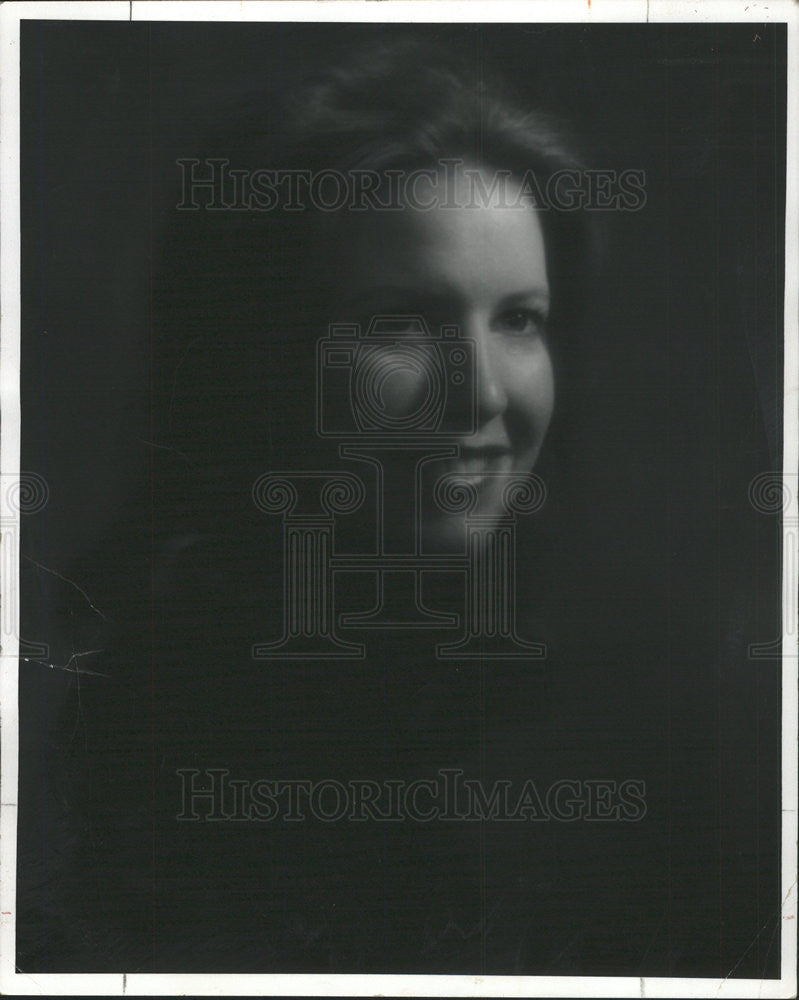 1975 Press Photo Christy Nasher Miss Hinsdale Clarendon Hills - Historic Images