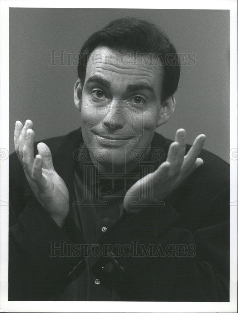 1990 Press Photo John Mulrooney,comedian - Historic Images