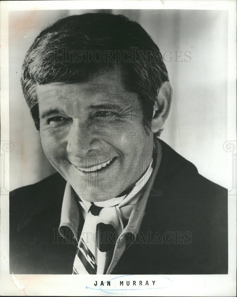 1971 Press Photo Jan Murray Stand-Up Comedian Actor Game Show Host Borscht Belt - Historic Images