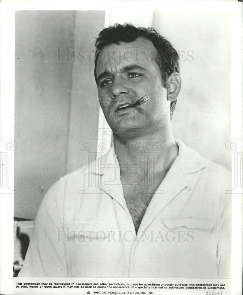 1980 Press Photo Bill Murray Actor Comedian Where The Buffalo Roam Film Movie - Historic Images