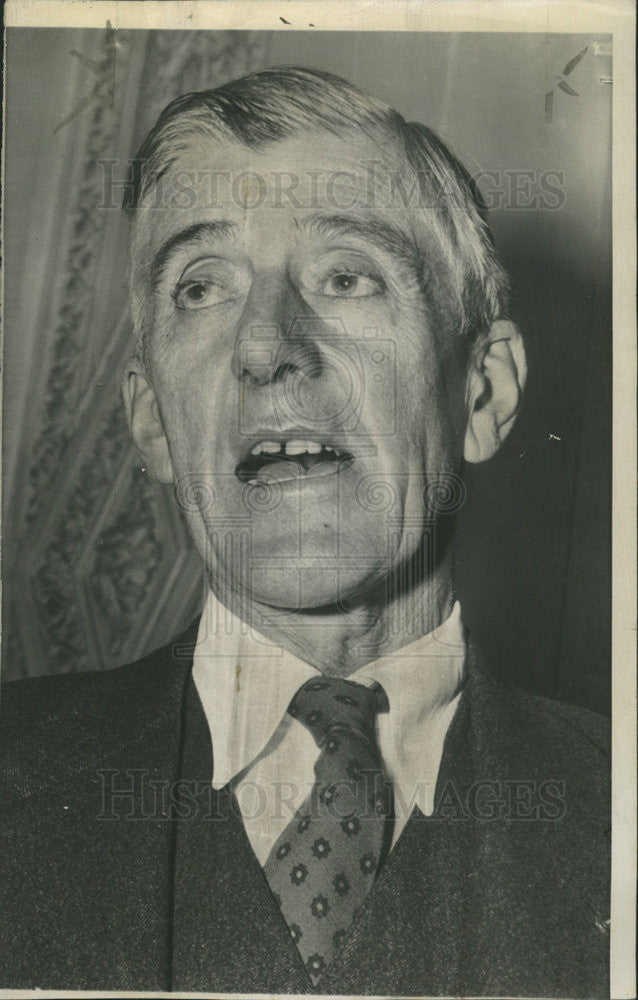 1954 Press Photo chairman Levertt saltonstall - Historic Images