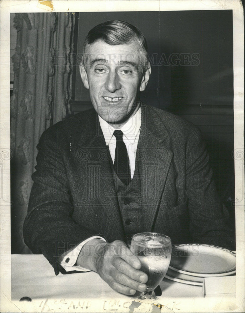 1944 Press Photo Senator Leverett Saltonstall Republican Elected - Historic Images