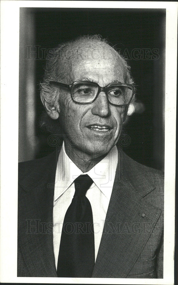 1977 Press Photo Dr Jonas E. Salk - Historic Images