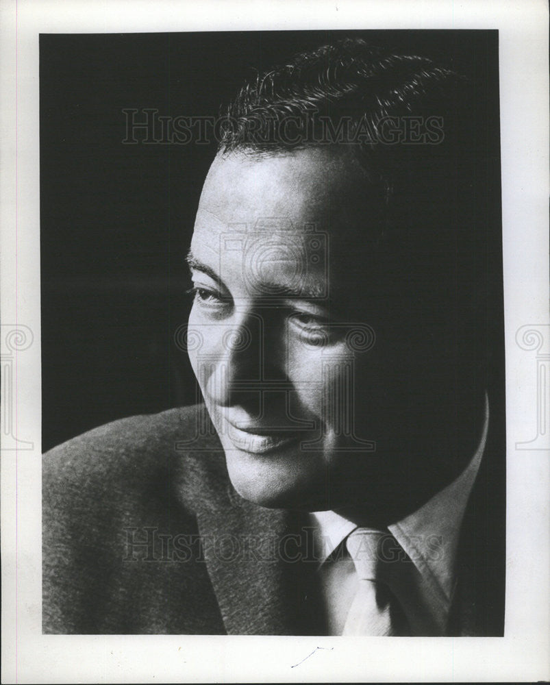 1970 Press Photo Salk Ward And Salk President Speaking - Historic Images