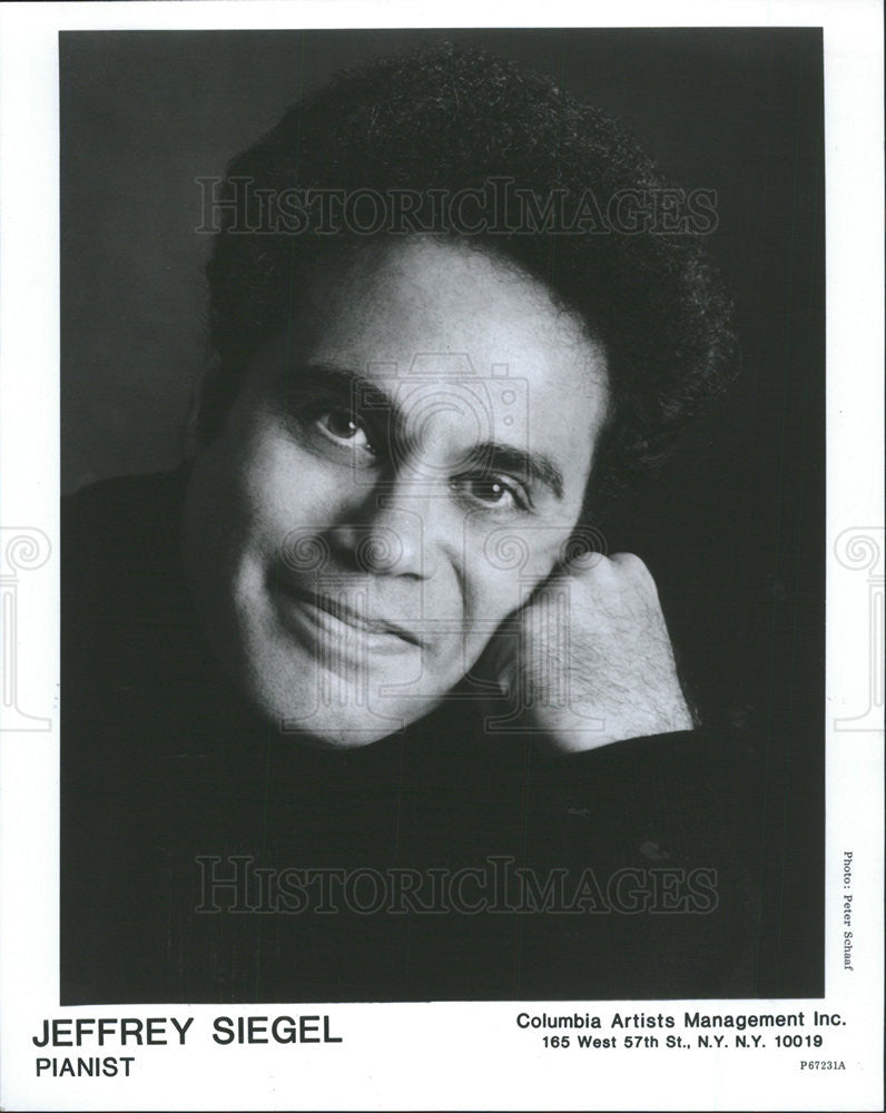 1992 Press Photo Pianist Jeffrey Siegel Musician Orchestra - Historic Images