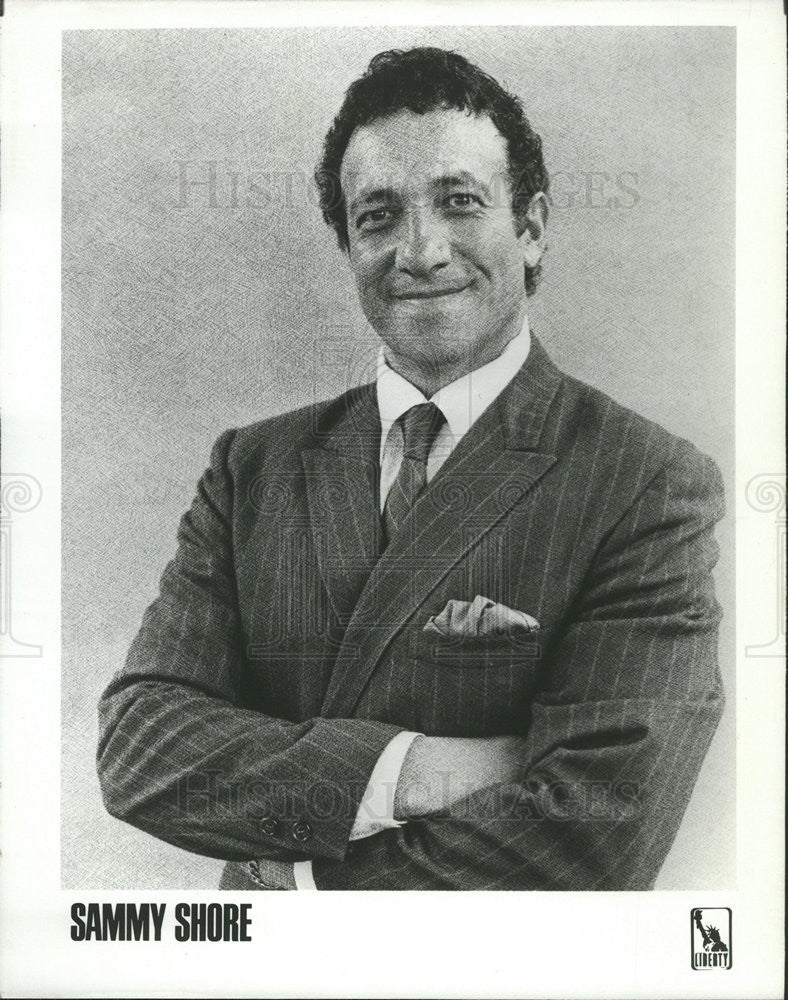 1975 Press Photo Actor Sammy Shore - Historic Images