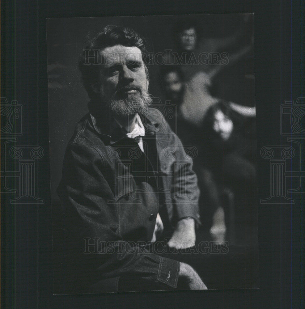 1974 Press Photo Reverend James A. Shiflett Body Politic Theater - Historic Images
