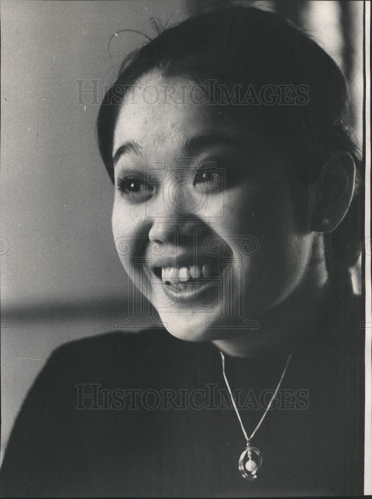 1971 Press Photo Janet Shibata Dancer American Ballet Theater - Historic Images