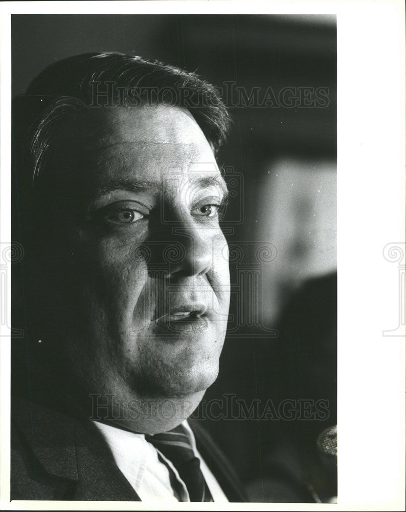 1987 Press Photo Politician Patrick J. Levar - Historic Images