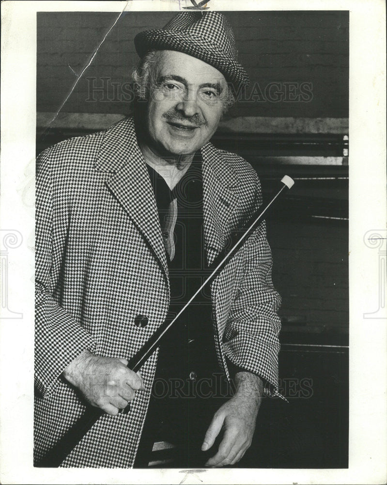 1974 Press Photo Sam Levene Vaudeville Star - Historic Images