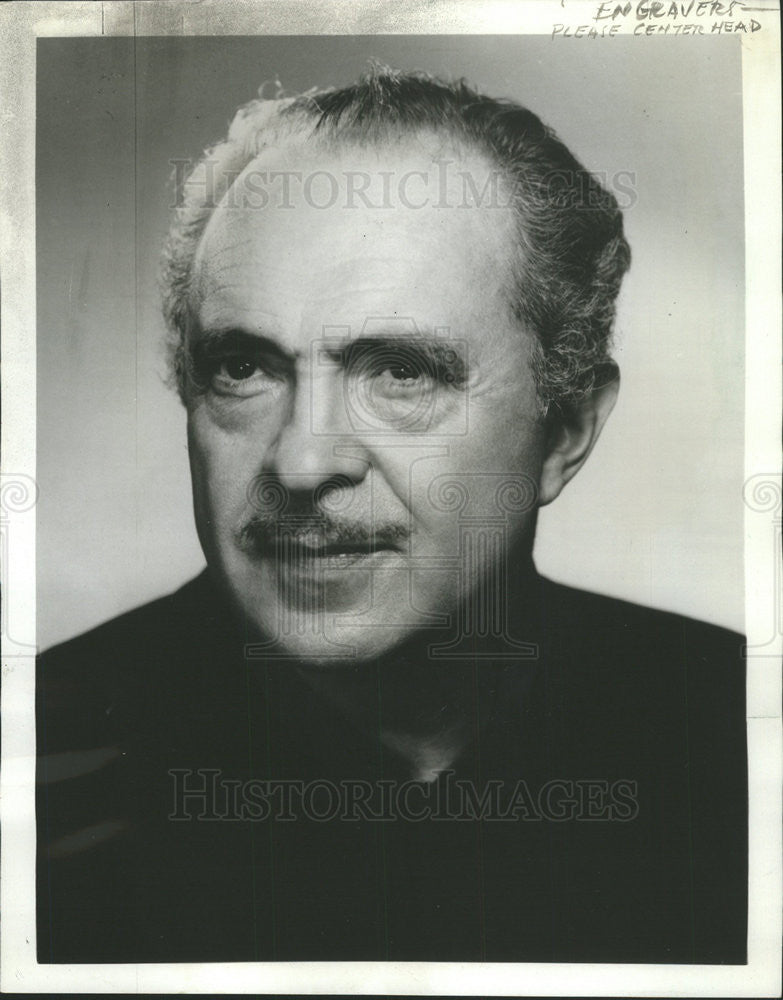 1969 Press Photo Dont Drink The Water Film Actor Levene Portrait 1969 press photo dont drink the water film actor levene portrait