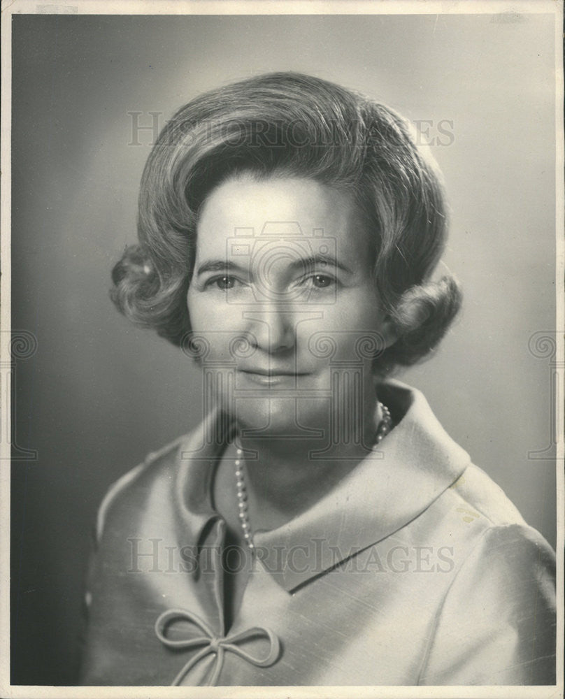 1968 Press Photo Mrs. Lester Maddox, wife of Georgia Governor - Historic Images