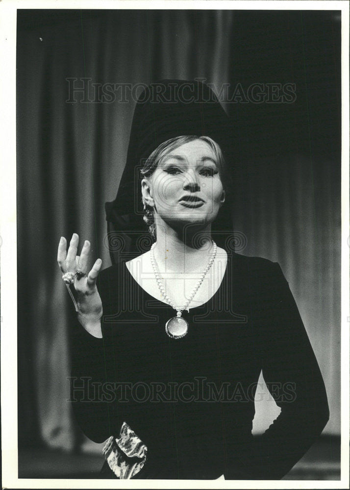 1966 Press Photo Actress Kathleen Ruhl Twelfth Night - Historic Images