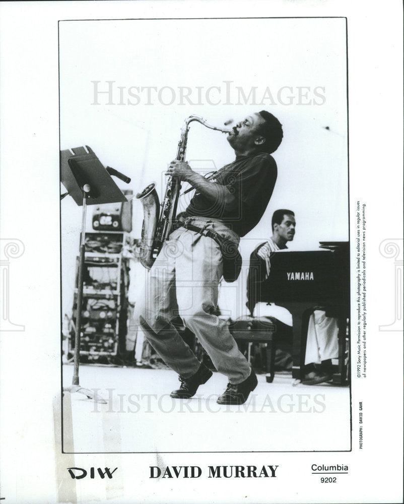 1999 Press Photo David Murray Musician - Historic Images