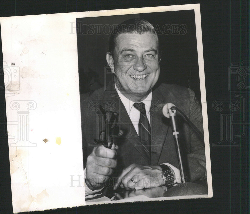 1964 Press Photo Under Sec. of Commerce Franklin Roosevelt Jr. before congress - Historic Images