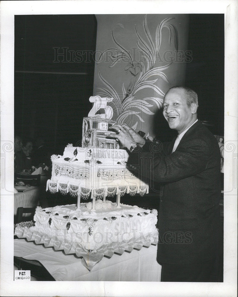 1960 Press Photo Sammy Williams Pianist - Historic Images