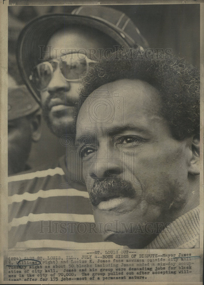 1972 Press Photo James E. Williams - Historic Images