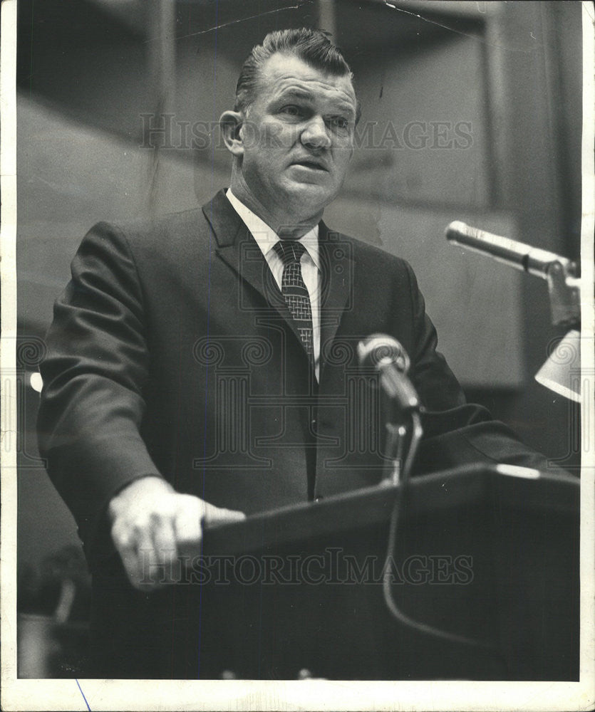 1965 Press Photo Alderman Cassimer C. Laskowski - Historic Images