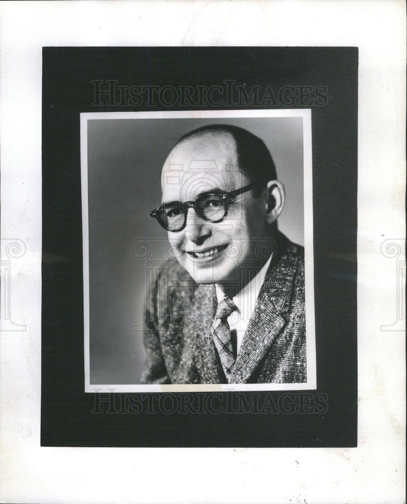 1959 Press Photo He is Gilbert Laue Editorial Staff Member of Encyclopedia - Historic Images